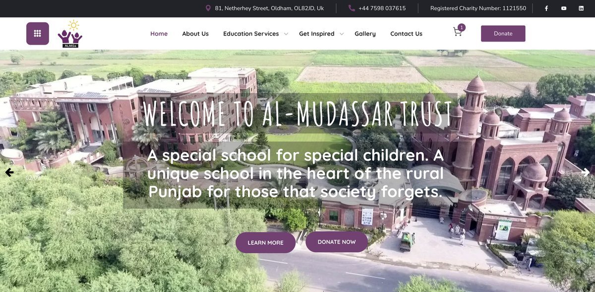 Screenshot of almse.org